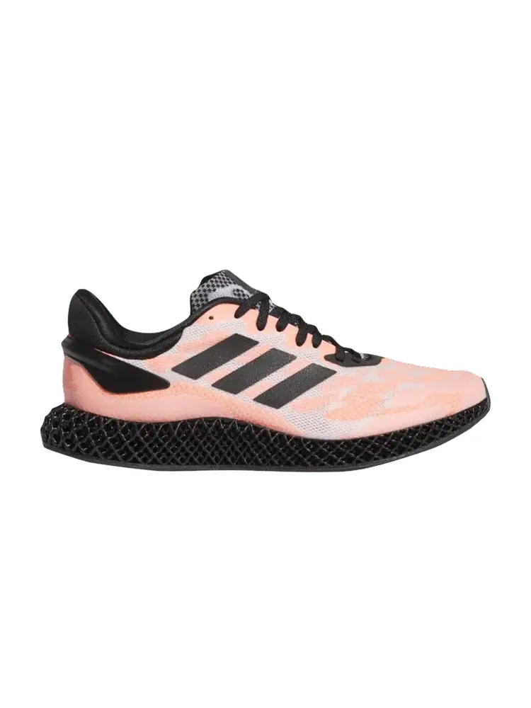 Кроссовки 4D Runner 'Black Signal Coral' — изображение 1 из 1, черный