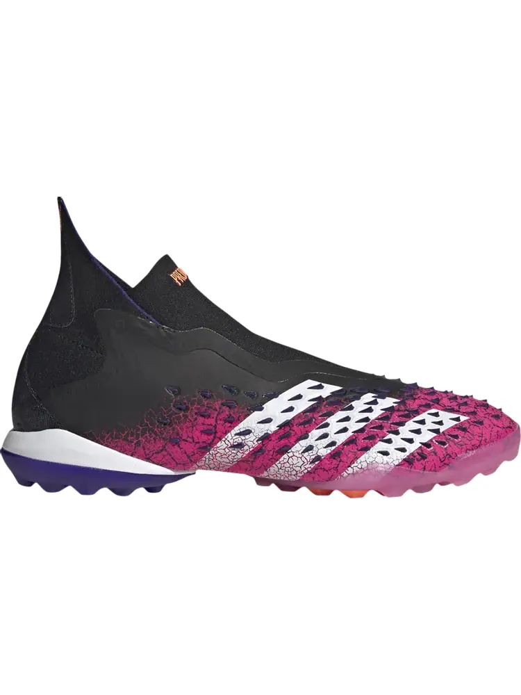 Кроссовки Adidas Predator Freak+ Laceless TF 'Demonskin - Shock Pink' — изображение 1 из 1, розовый