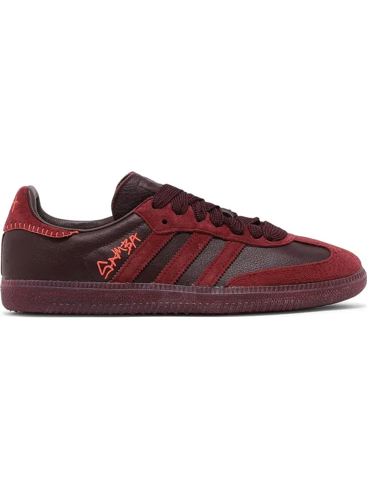 Кроссовки Adidas Jonah Hill x Samba 'Maroon' — изображение 1 из 8, красный