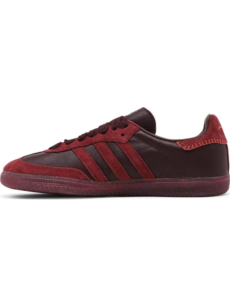 Кроссовки Adidas Jonah Hill x Samba 'Maroon' — изображение 3 из 8, красный