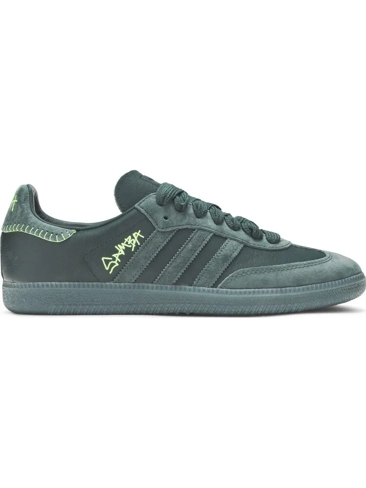 Кроссовки Adidas Jonah Hill x Samba 'Green Night' — изображение 1 из 8, зеленый