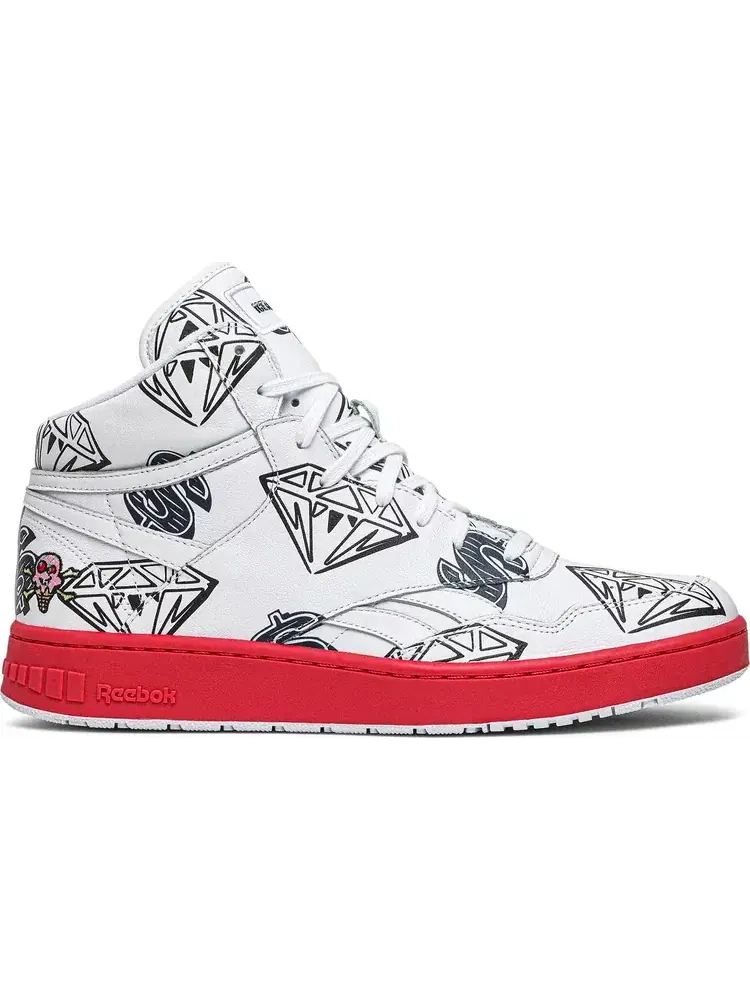 Кроссовки bbc ice cream x bb4600 'diamonds & dollars' Reebok — изображение 1 из 8, белый