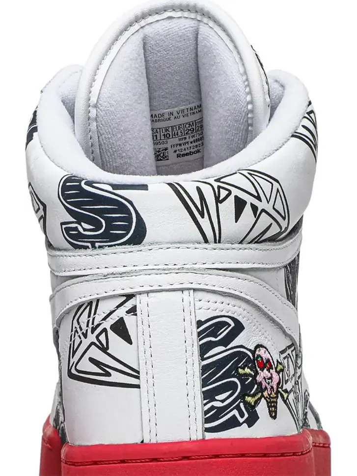 Кроссовки bbc ice cream x bb4600 'diamonds & dollars' Reebok — изображение 7 из 8, белый