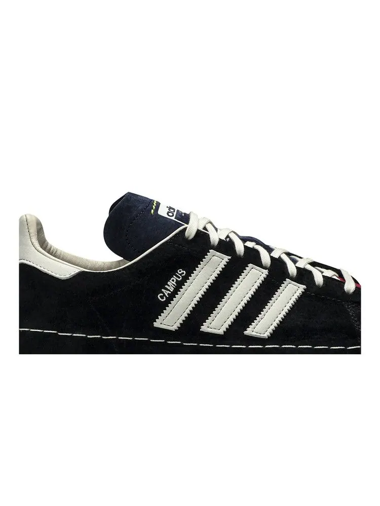 Кроссовки adidas Shun Hirose x Campus 80s 'Recouture' — изображение 3 из 9, черный/белый/красный