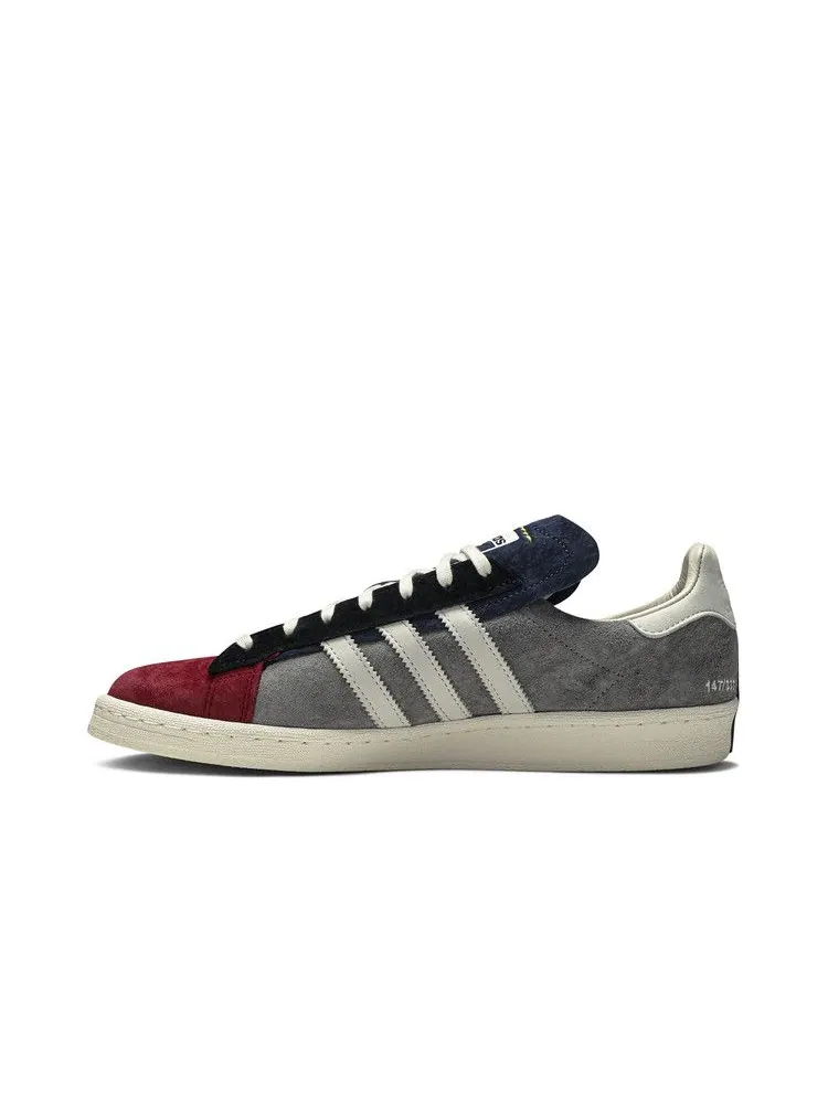 Кроссовки adidas Shun Hirose x Campus 80s 'Recouture' — изображение 4 из 9, черный/белый/красный