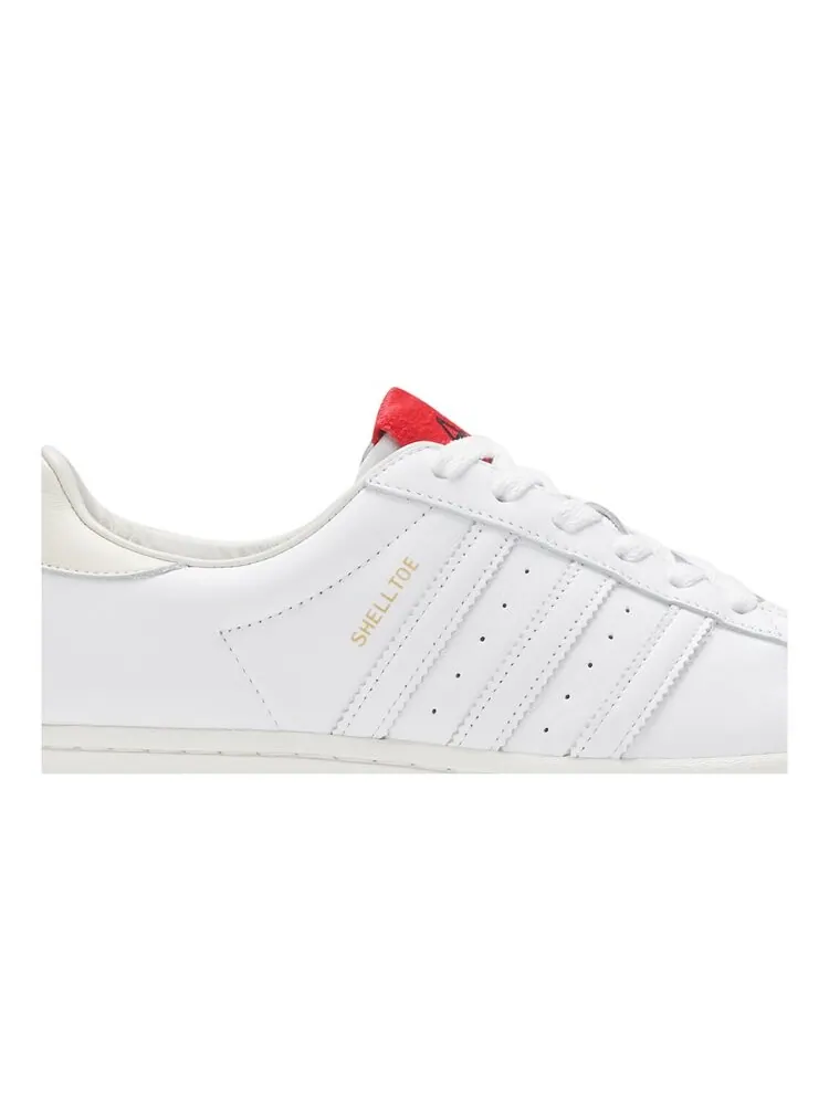 Кроссовки Adidas 424 x Superstar Shell Toe — изображение 2 из 4, белый