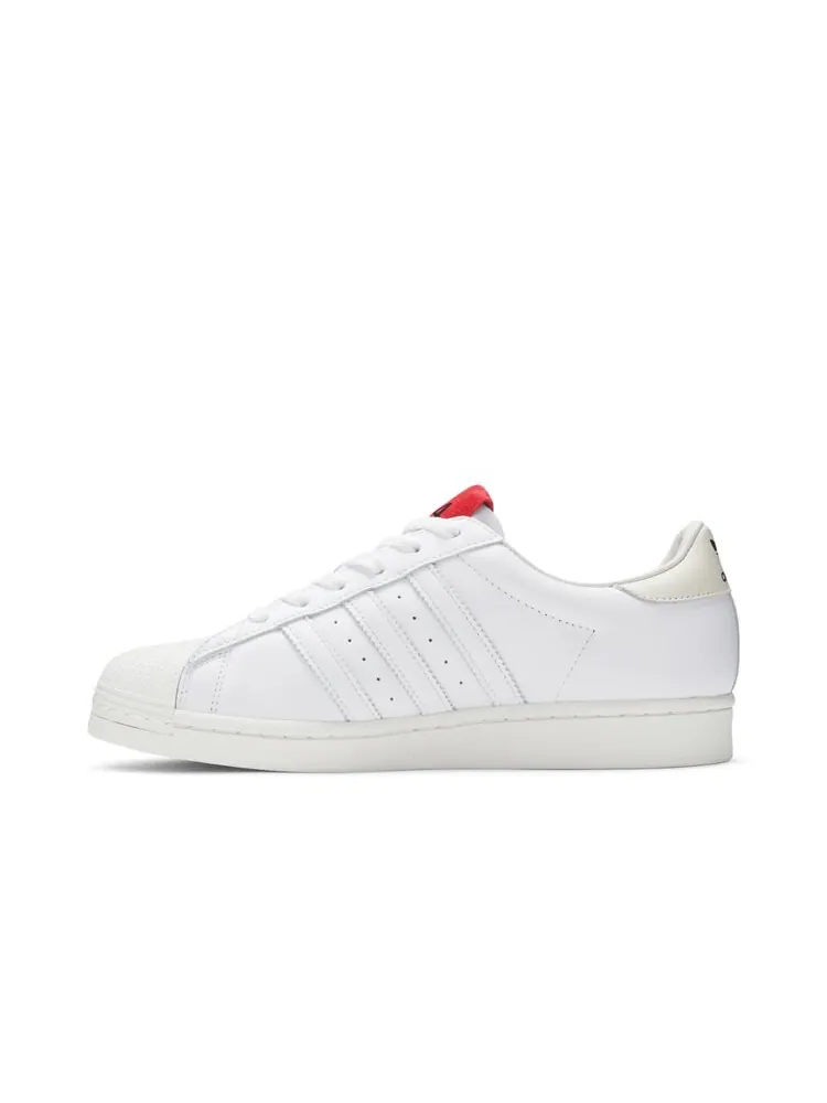 Кроссовки Adidas 424 x Superstar Shell Toe — изображение 3 из 4, белый