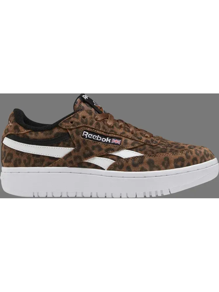 Кроссовки wmns club c double revenge 'animal print' Reebok — изображение 1 из 1, коричневый