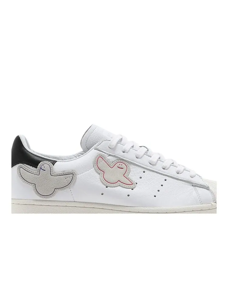 Кроссовки Adidas Mark Gonzales x Superstar — изображение 2 из 4, белый