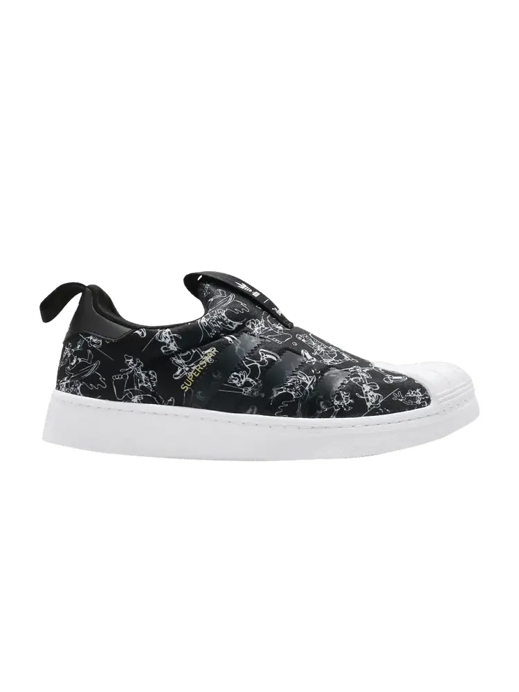 Кроссовки Adidas Disney x Superstar 360 J — изображение 1 из 1, черный