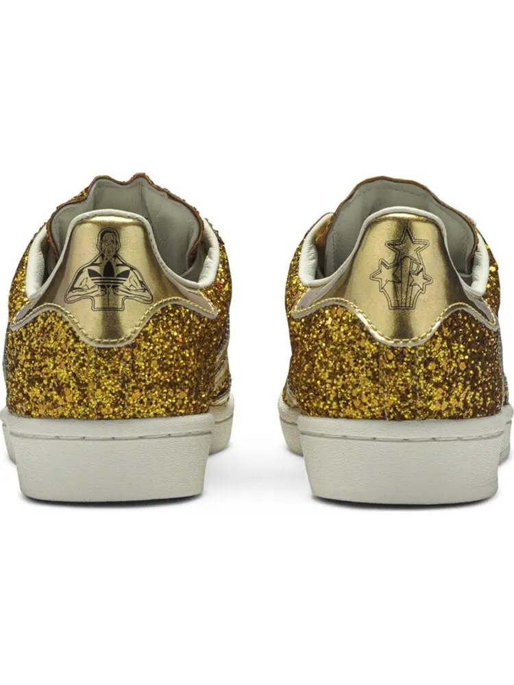 Кроссовки Adidas Wmns Superstar 'Sparkling Gold' — изображение 6 из 8, золото