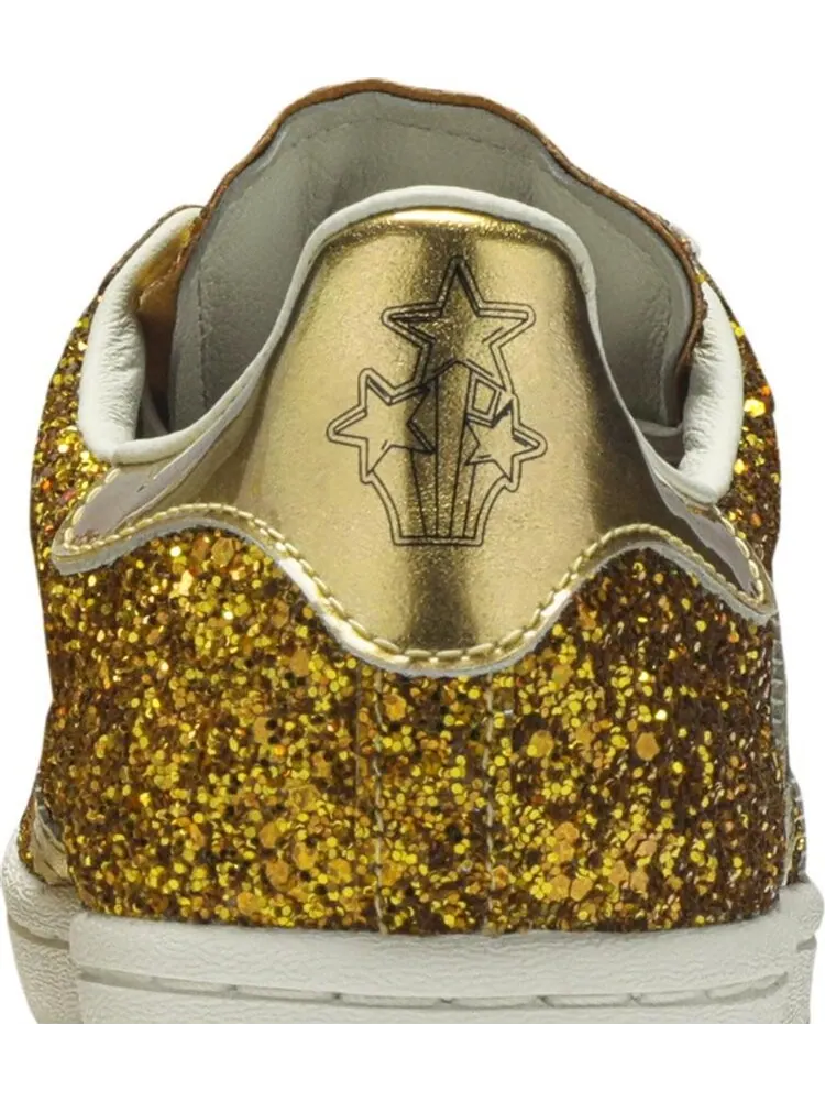 Кроссовки Adidas Wmns Superstar 'Sparkling Gold' — изображение 7 из 8, золото