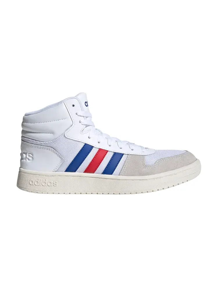 Кроссовки Adidas Hoops 2.0 Mid — изображение 1 из 1, белый