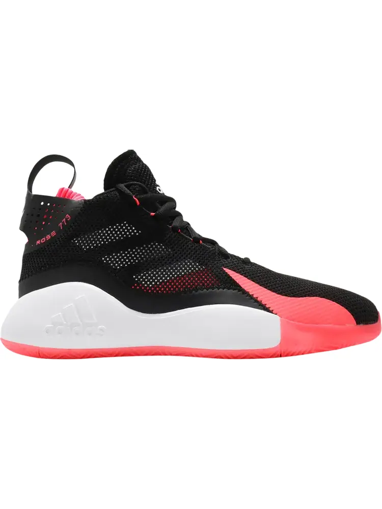 Кроссовки Adidas D Rose 773 2020 'Black Signal Pink' — изображение 1 из 1, черный