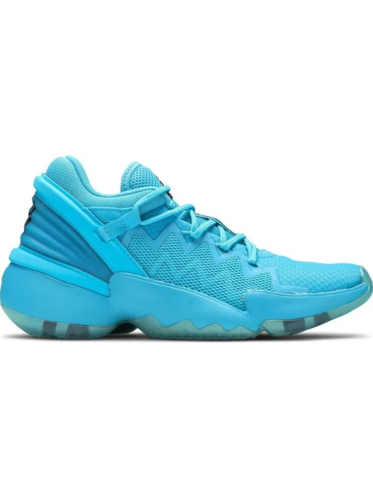 Кроссовки Adidas Crayola x D.O.N. Issue #2 J 'Signal Cyan' — изображение 1 из 8, синий
