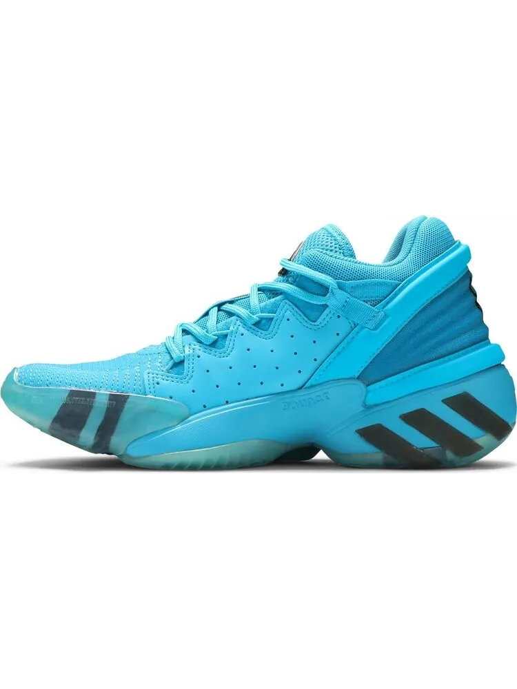 Кроссовки Adidas Crayola x D.O.N. Issue #2 J 'Signal Cyan' — изображение 3 из 8, синий