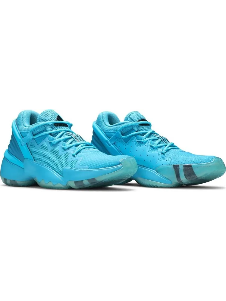 Кроссовки Adidas Crayola x D.O.N. Issue #2 J 'Signal Cyan' — изображение 8 из 8, синий