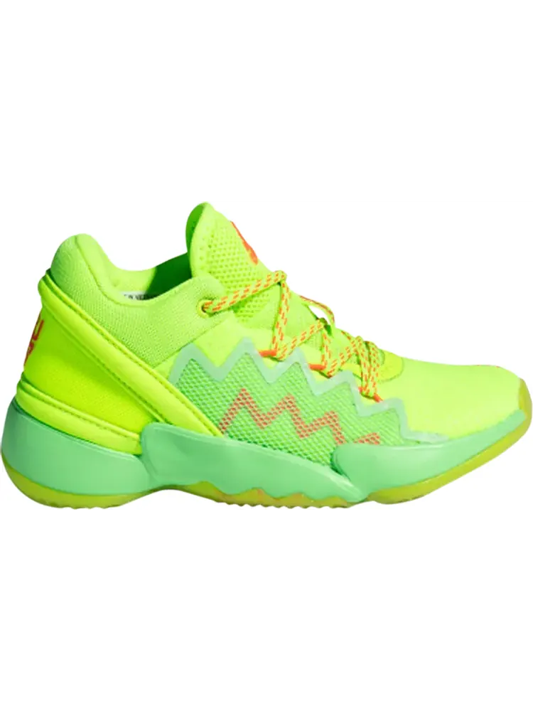 Кроссовки Adidas Marvel x D.O.N. Issue #2 Little Kids 'Spida Sense' — изображение 1 из 1, зеленый