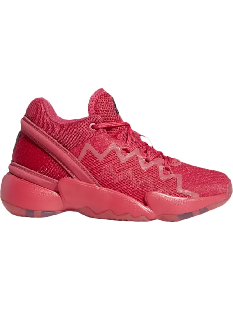 Кроссовки Adidas Crayola x D.O.N. Issue #2 Little Kid 'Power Pink' — изображение 1 из 1, красный