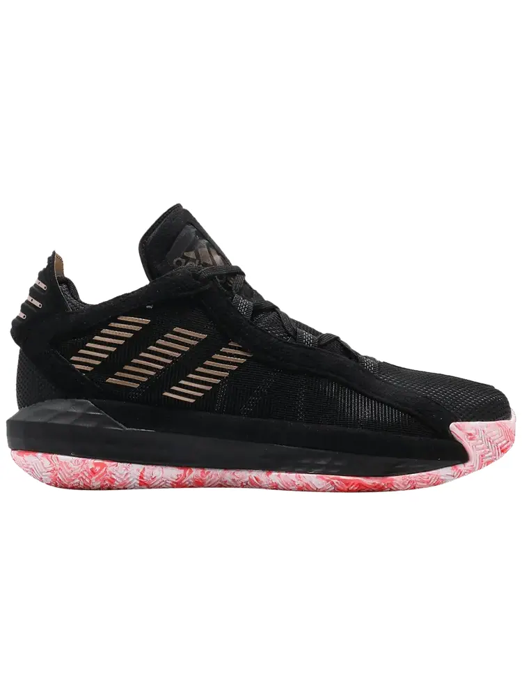 Кроссовки adidas Dame 6 GCA 'Signal Pink' — изображение 1 из 1, черный