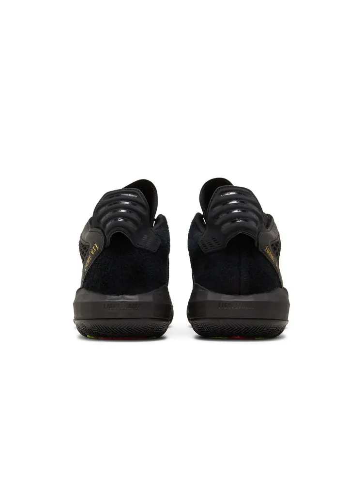 Кроссовки Dame 6 Leather GCA 'Black Gold' — изображение 6 из 8, черный золотистый