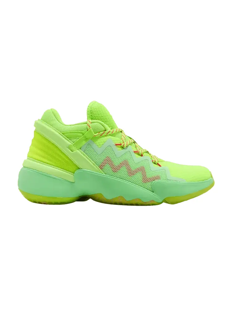 Кроссовки Adidas Marvel x D.O.N. Issue #2 GCA, Spida Sense — изображение 1 из 1, зеленый
