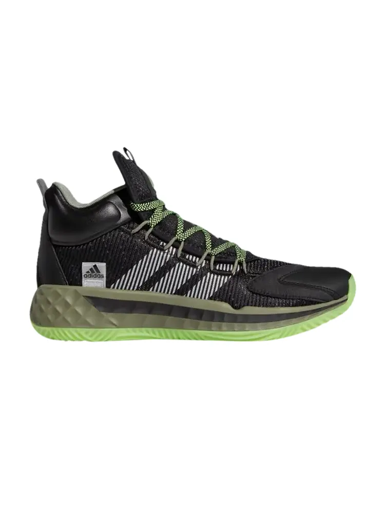 Кроссовки Adidas Pro Boost Mid — изображение 1 из 1, черный