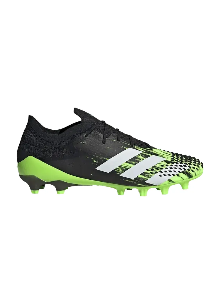 Кроссовки Predator Mutator 20.1 Low AG 'Black Signal Green' — изображение 1 из 1, черный зеленый
