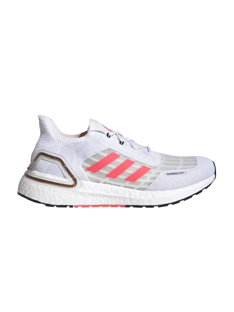 Кроссовки adidas Wmns UltraBoost Summer.Rdy 'White Signal Pink' — изображение 1 из 1, белый/розовый/черный