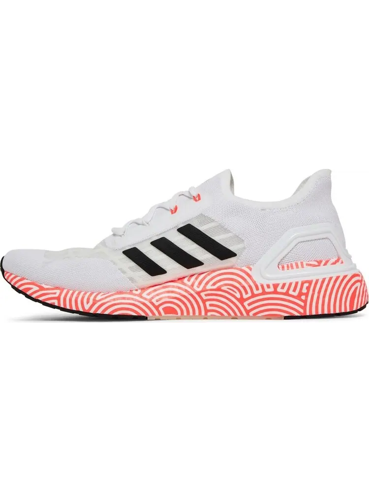 Кроссовки Adidas UltraBoost Hirocoledge x UltraBoost Summer.Rdy Tokyo — изображение 3 из 8, белый/красный