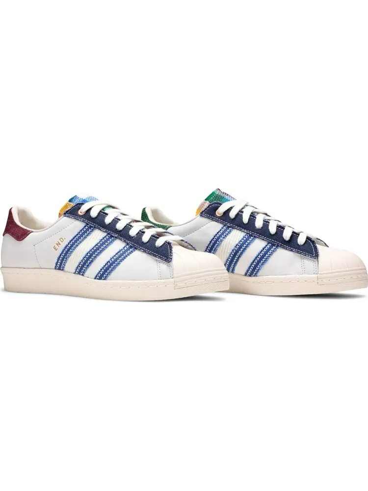 Кроссовки Adidas END. x Superstar 'Alternative Luxury' — изображение 8 из 8, мульти
