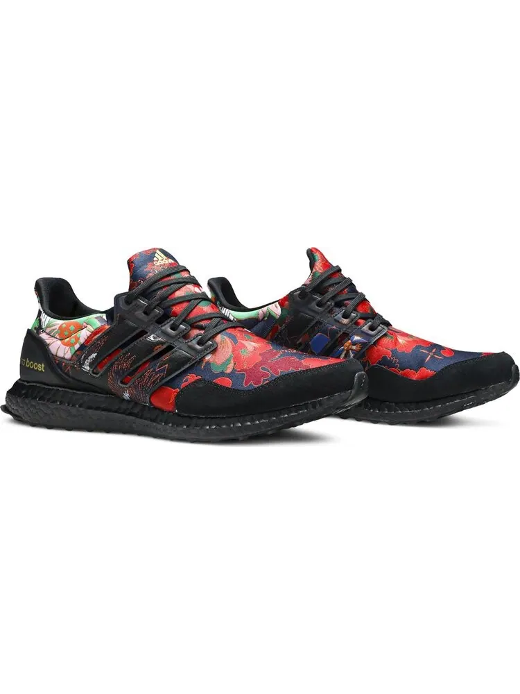 Кроссовки Adidas UltraBoost DNA 'Floral' — изображение 8 из 8, черный