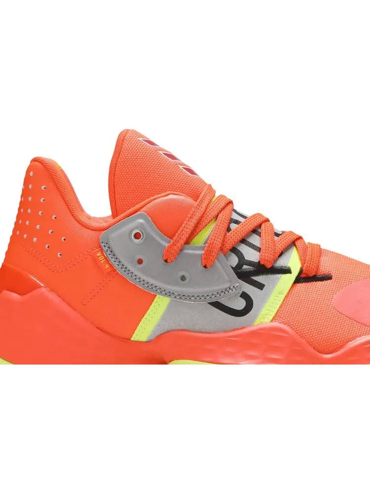 Кроссовки Adidas Harden Vol. 4 'Crossing Guards' — изображение 2 из 8, оранжевый