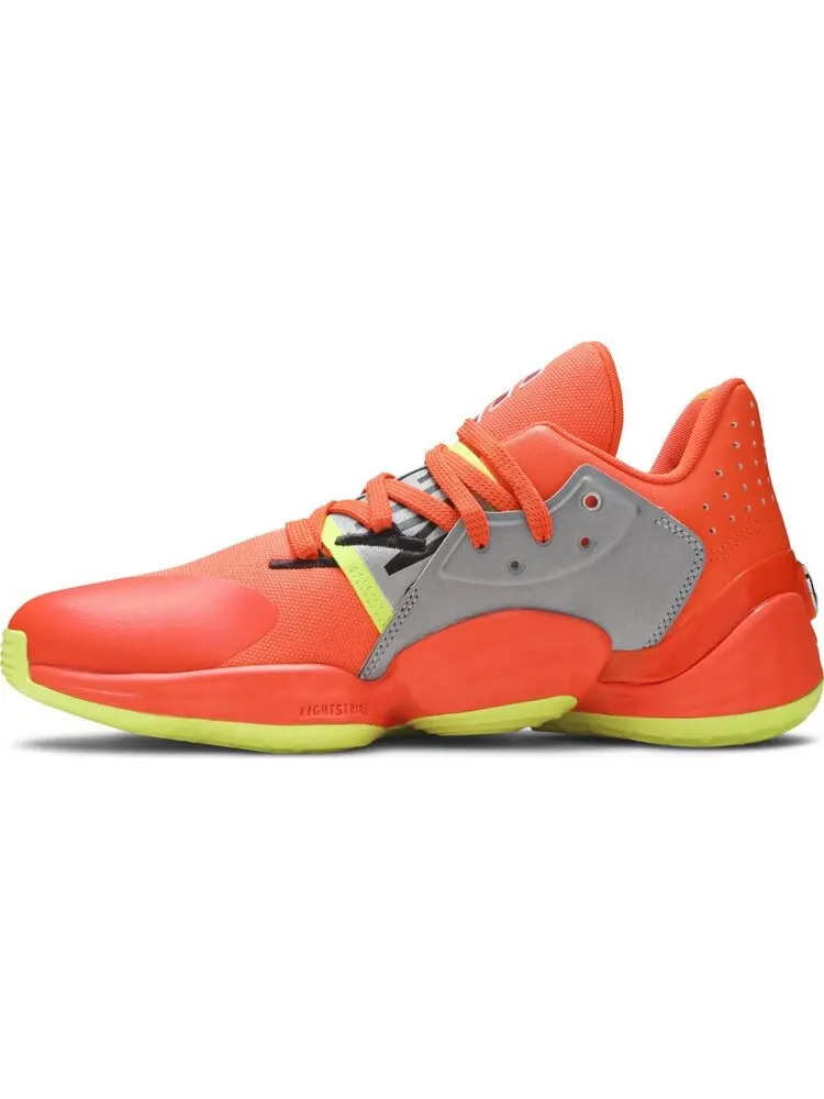 Кроссовки Adidas Harden Vol. 4 'Crossing Guards' — изображение 3 из 8, оранжевый