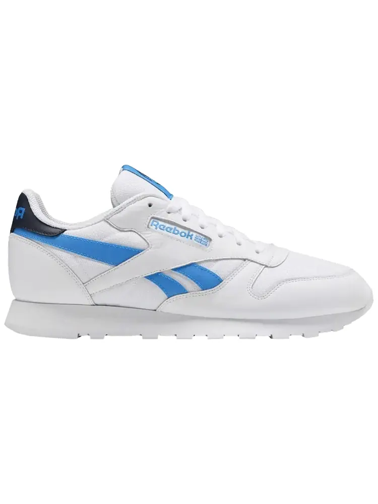 Кроссовки Reebok Classic Leather 'White Horizon Blue' — изображение 1 из 1, белый синий