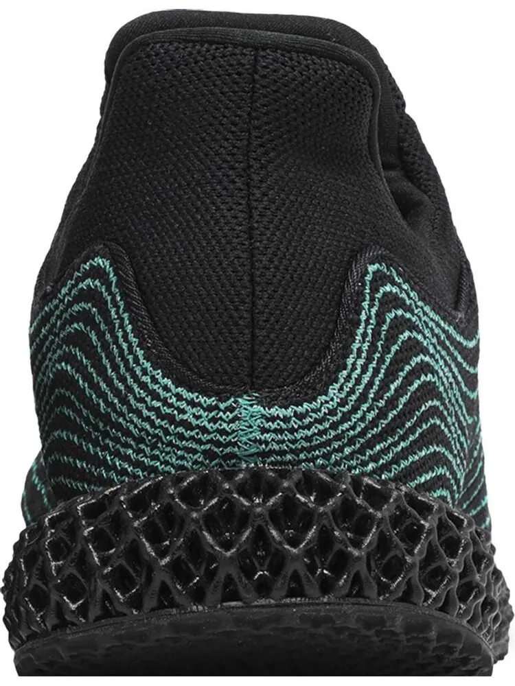 Кроссовки Adidas Parley x Ultra 4D Uncaged 'Black Blue Spirit' — изображение 7 из 8, черный