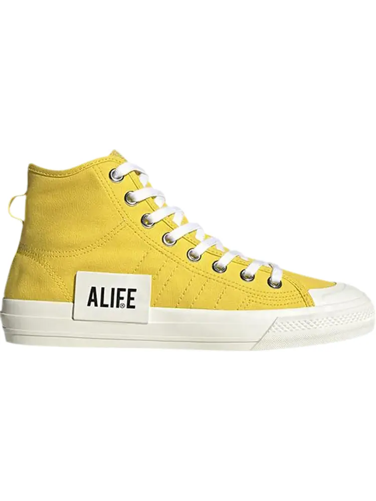 Кроссовки Adidas ALIFE x Nizza High 'Yellow' — изображение 1 из 1, желтый