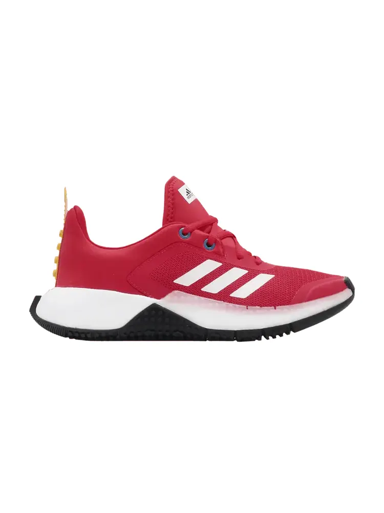 Кроссовки adidas LEGO x Sport Big Kid 'Red' — изображение 1 из 1, красный/белый/желтый