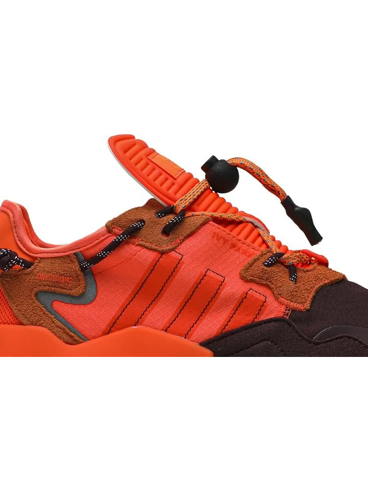 Кроссовки Adidas Ivy Park x Nite Jogger 'Maroon' — изображение 2 из 8, оранжевый
