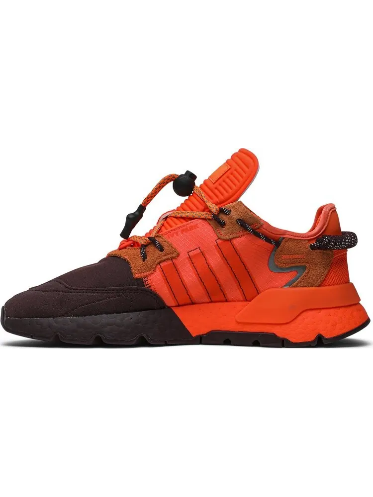 Кроссовки Adidas Ivy Park x Nite Jogger 'Maroon' — изображение 3 из 8, оранжевый