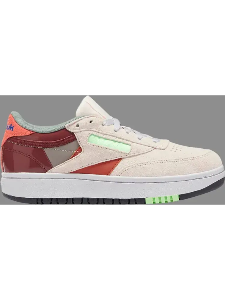 Кроссовки wmns club c double 'ceramic pink multi' Reebok — изображение 1 из 1, розовый