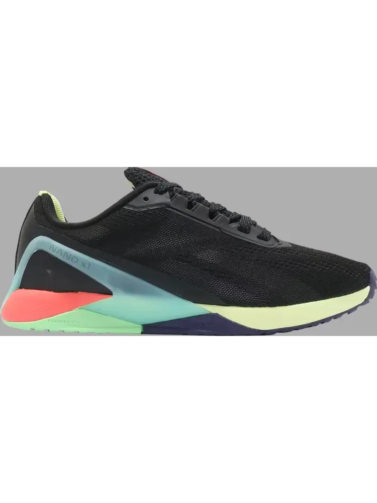 Кроссовки nano x1 'black multi' Reebok — изображение 1 из 1, черный