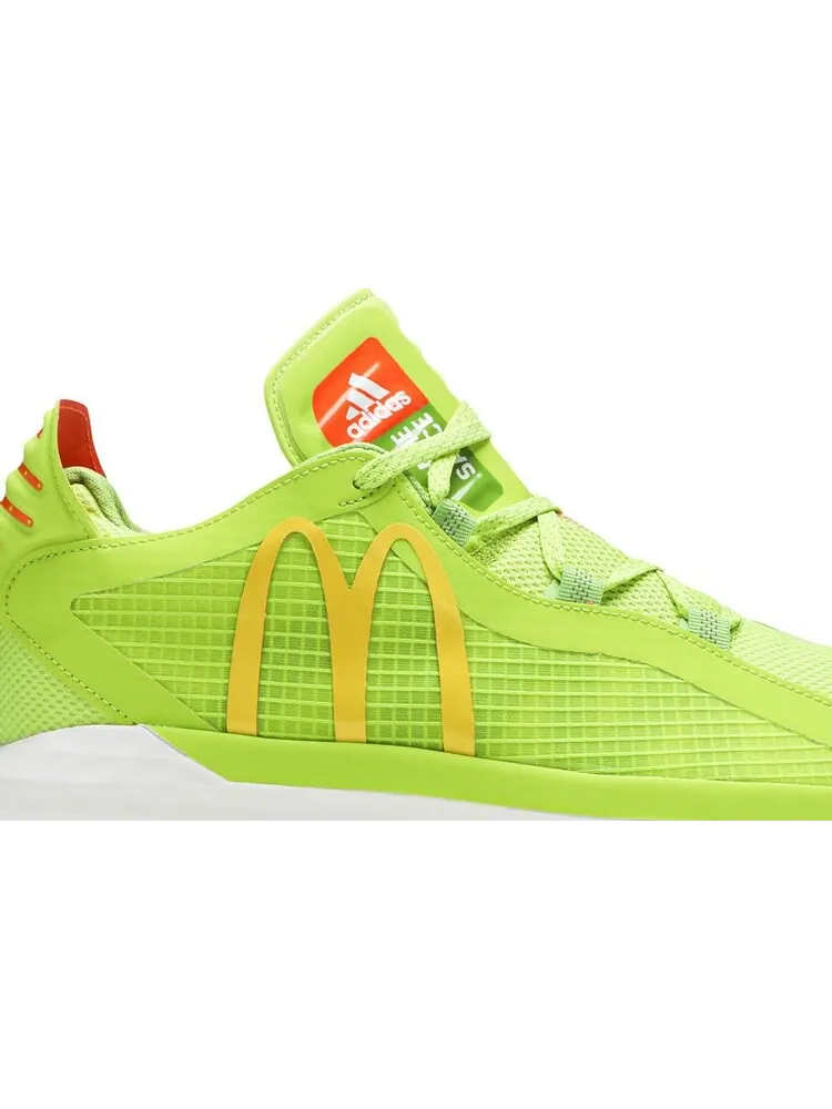 Кроссовки Adidas McDonald's x Dame 6 'Dame Sauce' — изображение 2 из 8, зеленый