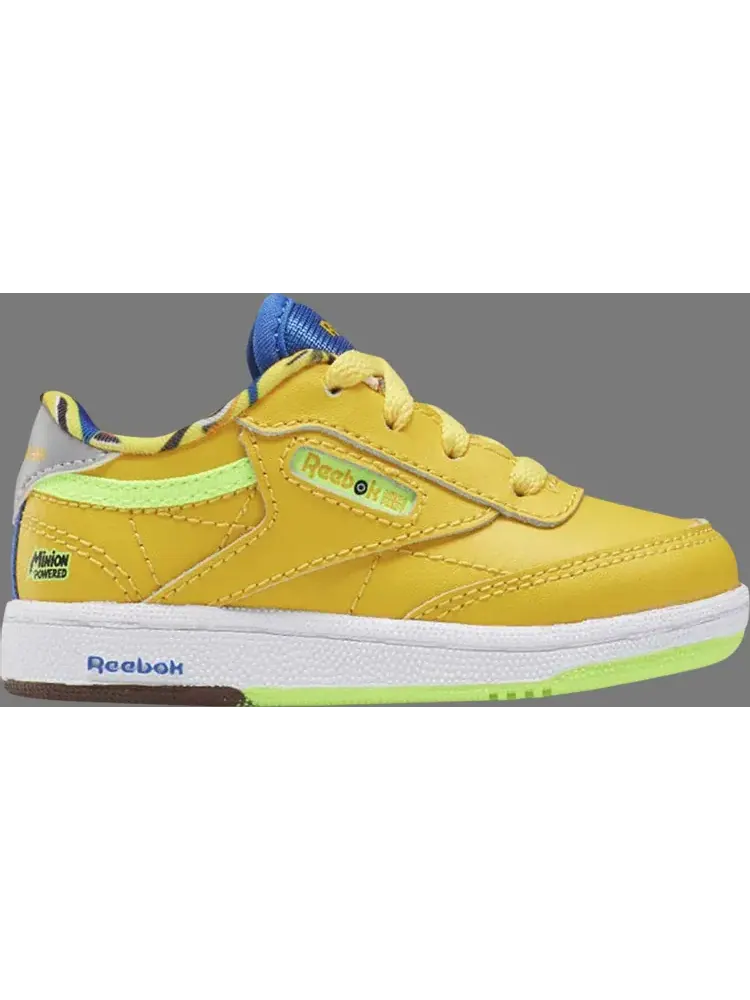 Кроссовки illumination's minions x club c 85 toddler 'minions' Reebok — изображение 1 из 1, желтый