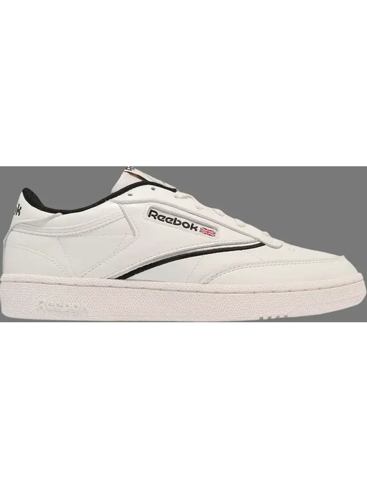 Лимитированные кроссовки club c 85 'ivory black' Reebok, пломбир — изображение 1 из 1, бежевый