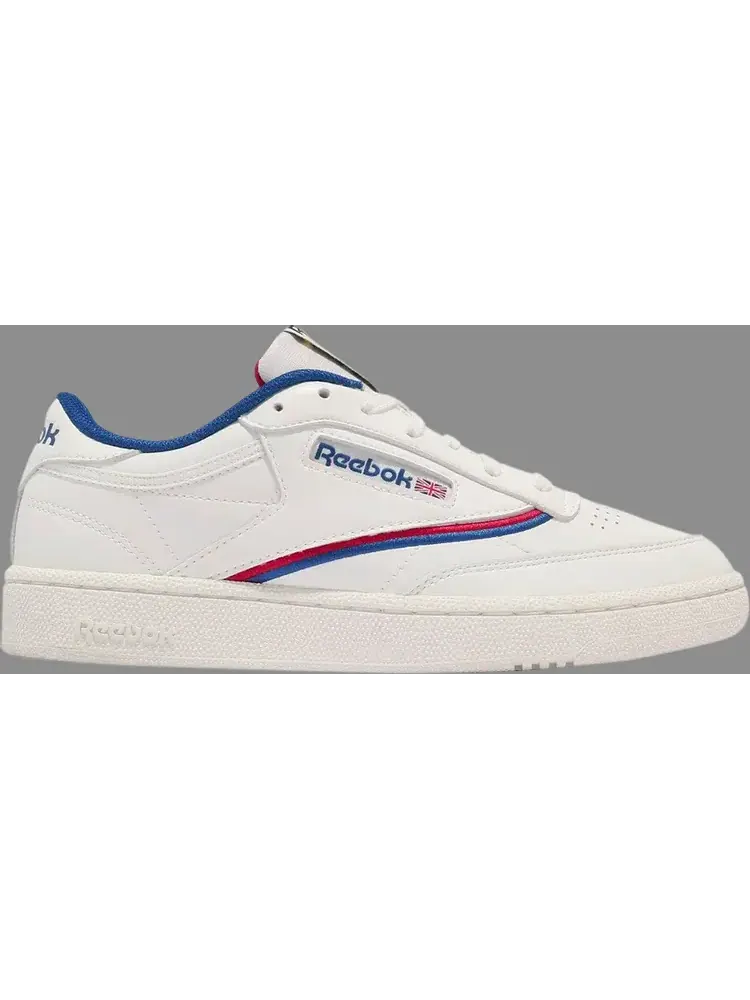Кроссовки club c 85 'chalk vector blue red' Reebok — изображение 1 из 1, белый