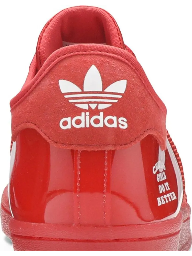 Кроссовки Adidas Fat Tiger Workshop x Superstar 'Chicago Girls Do It Better' — изображение 7 из 8, красный