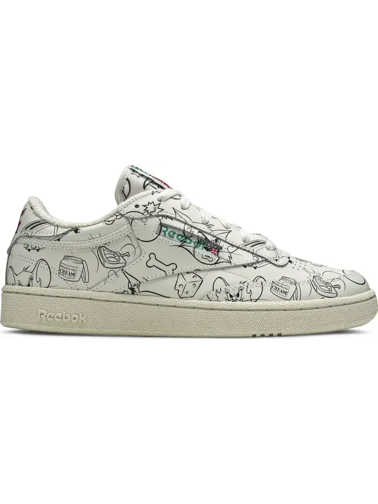 Кроссовки tom & jerry x club c 'sketch' Reebok — изображение 1 из 8, загар