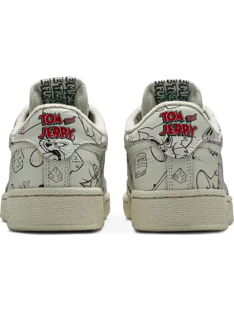 Кроссовки tom & jerry x club c 'sketch' Reebok — изображение 6 из 8, загар