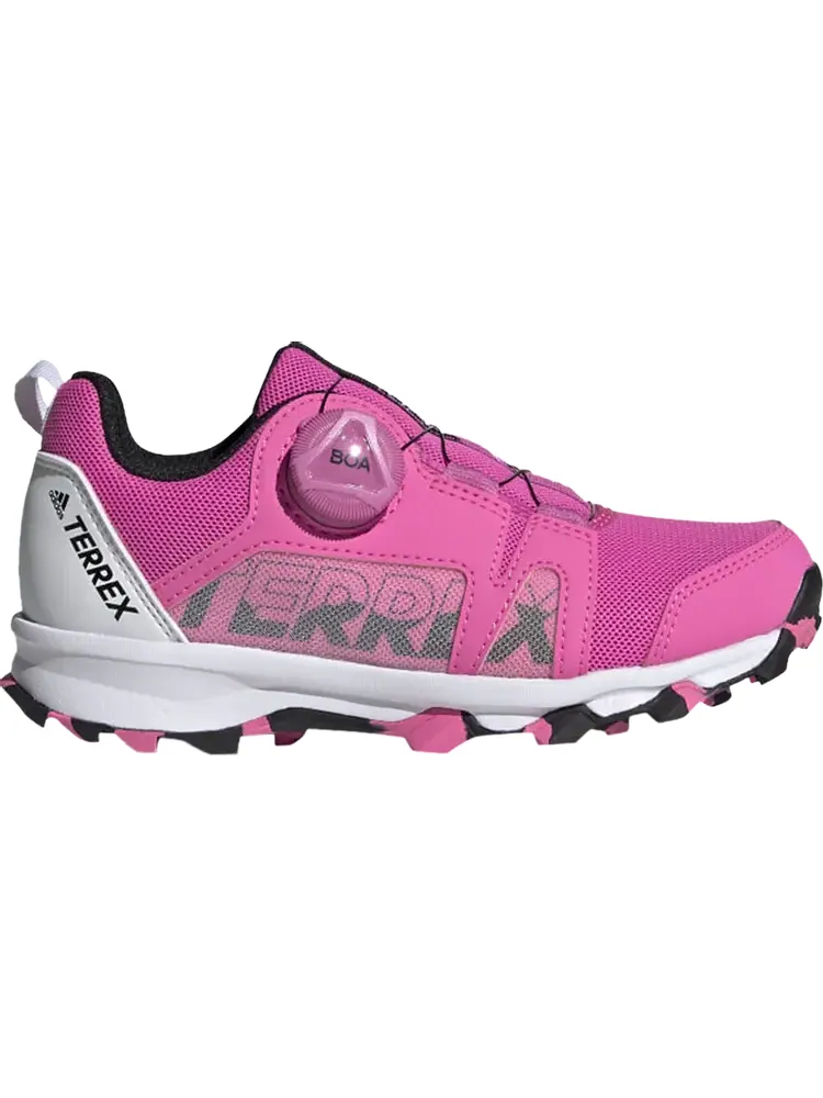 Кроссовки Adidas Terrex Boa J 'Screaming Pink' — изображение 1 из 1, розовый